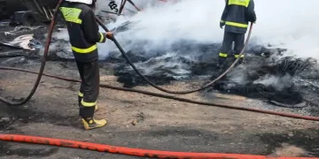 Millions Lost as Fire Razes Shops at Saki Garage, Ibadan