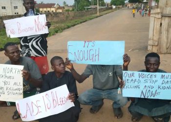 Enough Is Enough: Kwara Youths Protest Growing Bandit Attacks, Urge Governor AbdulRazaq to Act