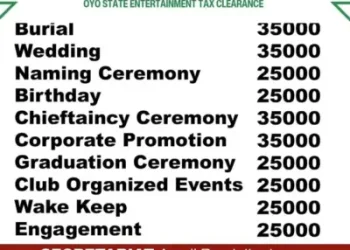 Oyo Government Denies Imposing Taxes on Burials, Weddings, and Naming Ceremonies