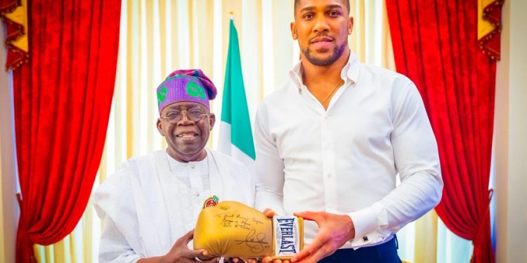 Tinubu Updates on Anthony Joshua’s Condition Following Lagos–Ibadan Expressway Accident