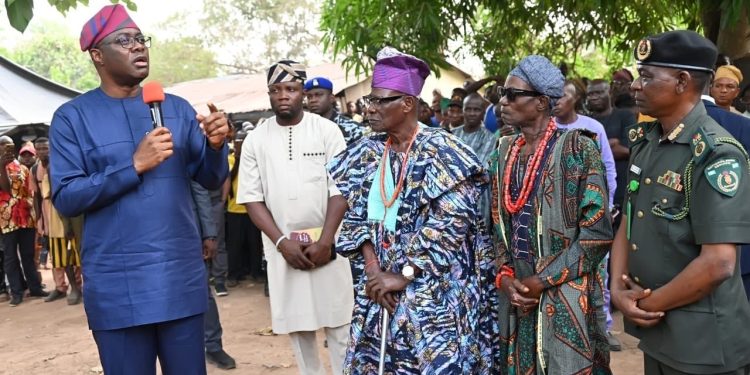 Oyo Park Killings: Governor Makinde Visits Scene, Announces ₦5 Million Compensation and Scholarships for Families