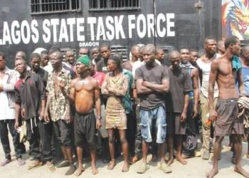 Lagos Taskforce Arrests 32 for Highway Obstruction and Public Nuisance
