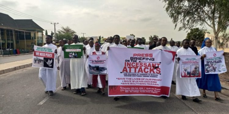 Catholic Priests in Taraba Raise Alarm Over Attacks, Call for Urgent Government Action