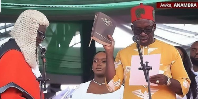 Soludo Sworn In for Second Term as Anambra Governor