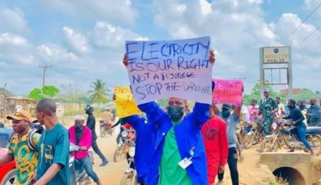 Lagos Residents Protest Over Persistent Power Outages