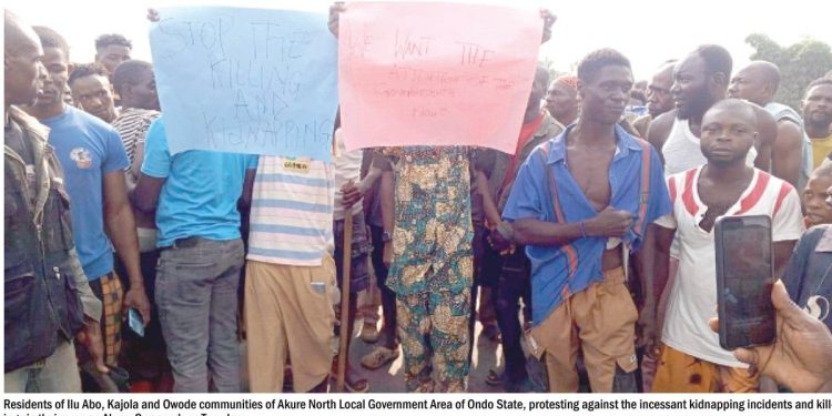 Protest Over Kidnapping Disrupts Traffic on Ibadan–Oyo Road