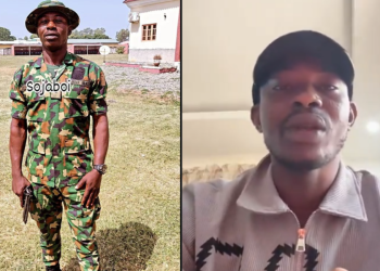 Dismissed Nigerian Soldier Alleges Handcuffing, Poor Feeding After Urging Politicians’ Sons to Join Army