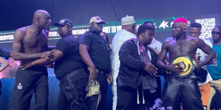 Portable, Carter Efe Trade Words Ahead of Celebrity Boxing Clash