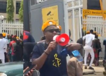 Sowore Leads Protest Against MTN Telecom Firms Over Poor Services, High Data Costs