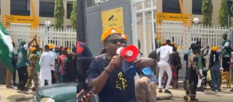 Sowore Leads Protest Against MTN Telecom Firms Over Poor Services, High Data Costs