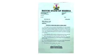Bauchi Governor’s Aide Under Investigation for Allegedly Receiving Salaries From Both Federal and State Governments for Nearly 20 Years