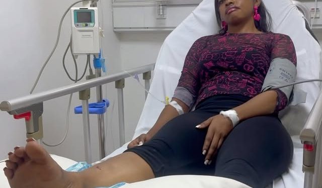 Nollywood Actress Omeche Oko Hospitalised After Accident on Movie Set