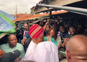 Osun Poll: Governor Adeleke Votes at His Ward
