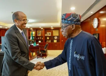 Obasanjo Meets AU Chairperson Youssouf Over Regional Developments
