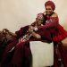 Lateef Adedimeji, Mo Bimpe Celebrate Triplets as Celebrities Storm Thanksgiving