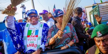 Osun Election: Akpabio, Uzodimma, Other APC Leaders Storm Osogbo for Mega Rally