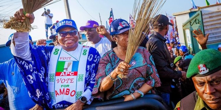 Osun Election: Akpabio, Uzodimma, Other APC Leaders Storm Osogbo for Mega Rally