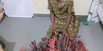 Police Arrest 21-Year-Old With ₦2.69m Vandalised Cables in Ogbomoso