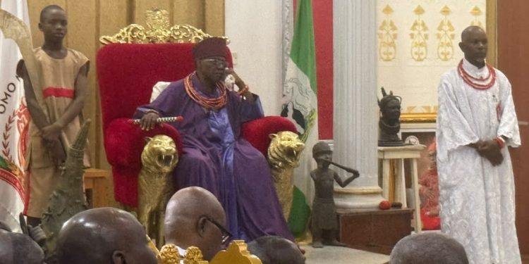 2027: Oba of Benin Endorses Tinubu’s Bid for Second Term