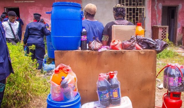 NSCDC Raids Illegal Fruit Juice Factory in Lagos, Arrests Two Women