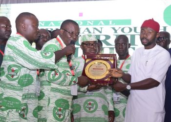 Seyi Tinubu Honoured as Christian Youth Peace Ambassador