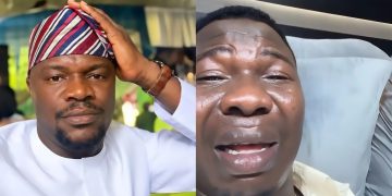 He Hugged Me Yesterday— Dele Omo Woli Breaks Down in Tears Over Toluwanisings’ Death